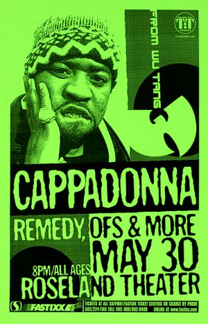 MXP-182.6 Cappadonna 2001 Roseland Theater  May 30