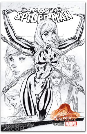 Amazing Spider-man #15 (J Scott Campbell Sketch Edition)