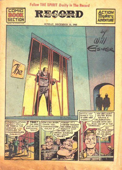 Spirit Section #12/13/1942 Comic