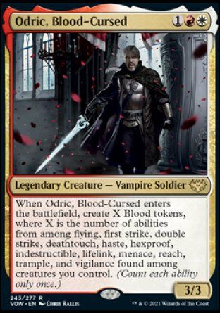 Odric, Blood-Cursed (Innistrad: Crimson Vow) Trading Card