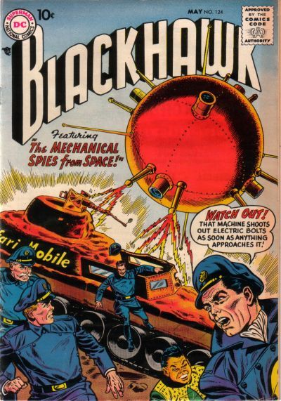 Blackhawk #124 Comic