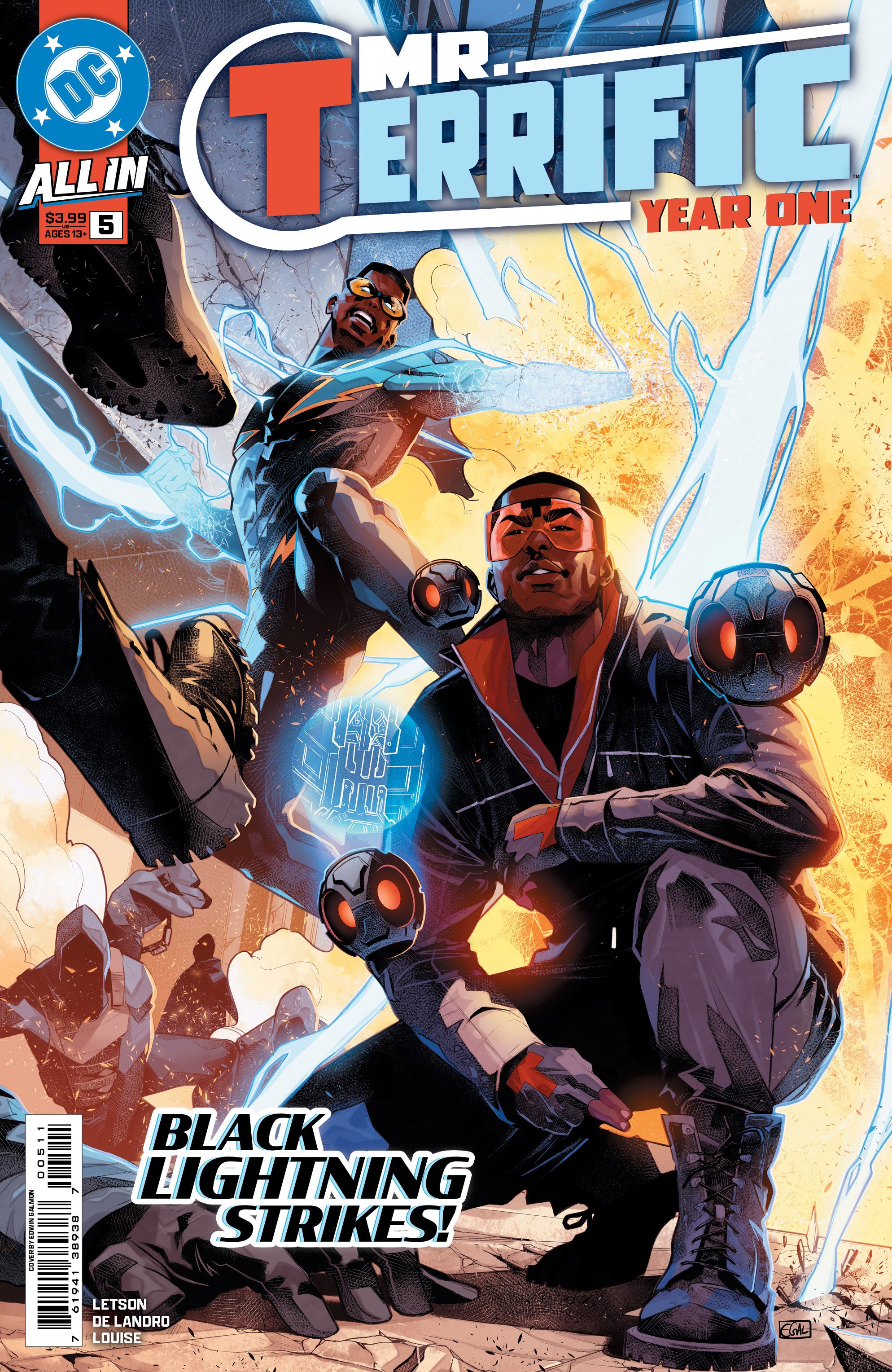 Mr. Terrific: Year One #5 Comic