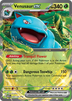 Venusaur ex (3/165) - 151