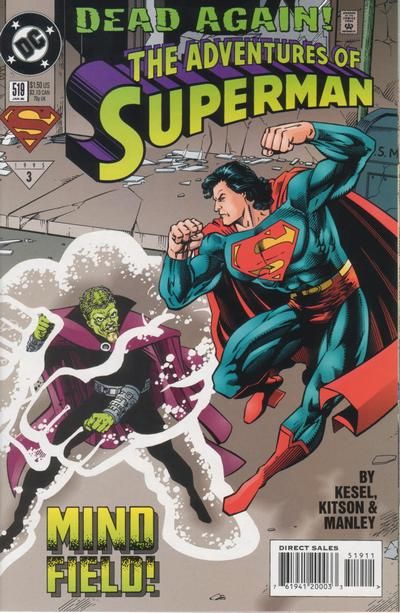 Adventures of Superman #519 Comic