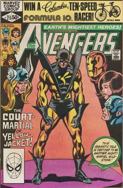 Avengers #213 Comic