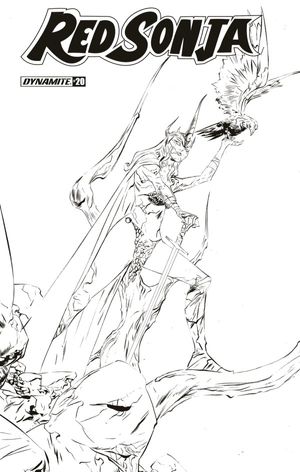 Red Sonja #20 (30 Copy Lee B&w Cover)