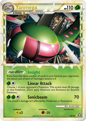 Yanmega Prime (98/102) - HS—Triumphant