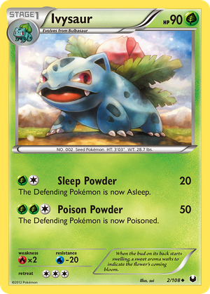 Ivysaur (2/108) - Dark Explorers