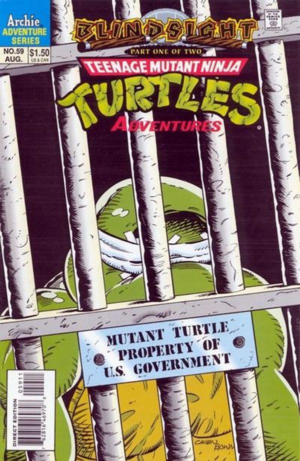 Teenage Mutant Ninja Turtles Adventures #59