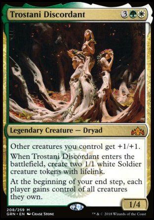 Trostani Discordant (Guilds of Ravnica) Trading Card