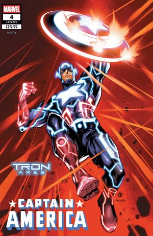 Captain America #4 (Stephen Segovia Tron: Ares Variant)