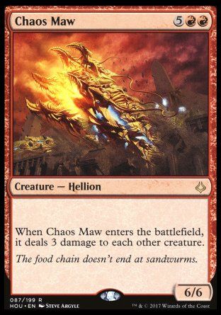 Chaos Maw (Hour of Devastation) Trading Card