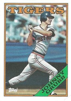 Johnny Grubb 1988 Topps #128