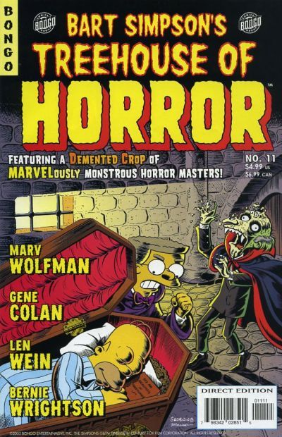 Treehouse of Horror #11 Comic