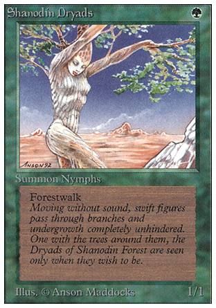 Shanodin Dryads (Unlimited) Trading Card