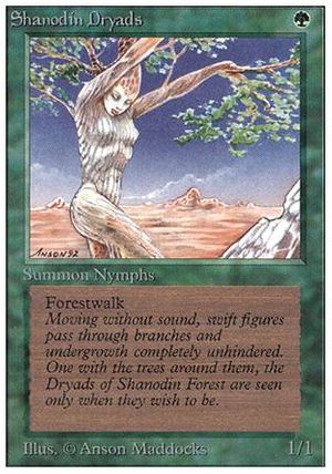 Shanodin Dryads (Unlimited)