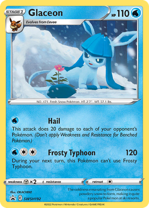 Glaceon (SWSH192) - SWSH Black Star Promos