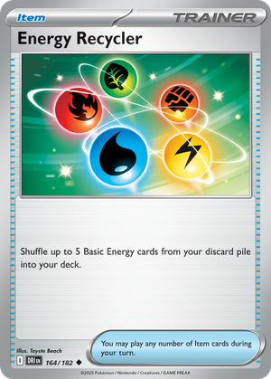 Energy Recycler (Trainer: Item) (164/182) - Destined Rivals