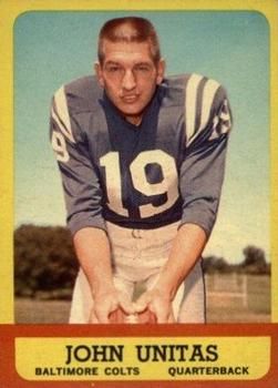 1963 Topps Football FRANK RYAN Cleveland Browns Card #13