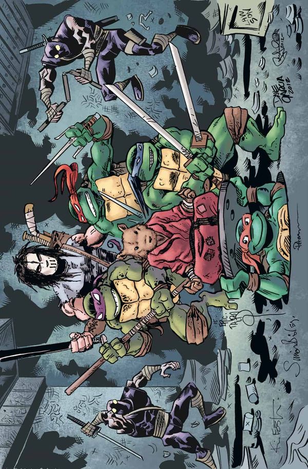 Teenage Mutant Ninja Turtles #100 (Fingerprint.ink Edition B)