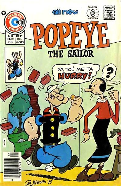 Popeye #135 Comic