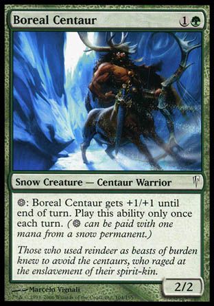 Boreal Centaur (Coldsnap) Trading Card