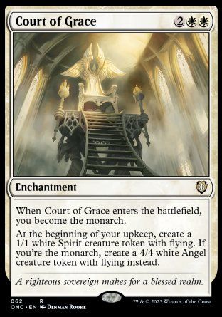 Court of Grace (Phyrexia: All Will Be One Commander Decks) Trading Card