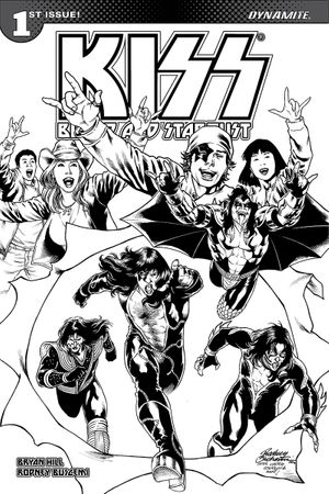 Kiss Blood Stardust #1 (10 Copy Buchemi B&w Cover)