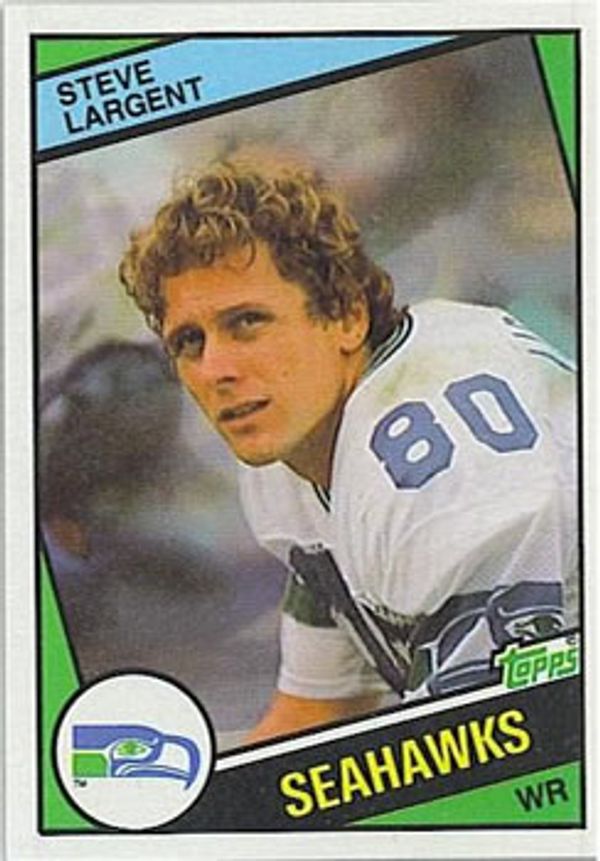 Steve Largent 1984 Topps #196