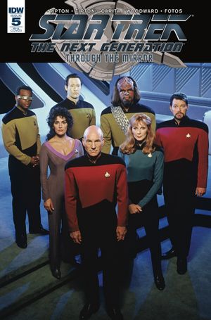 Star Trek the Next Generation: Through the Mirror #5 (10 Copy Cover)
