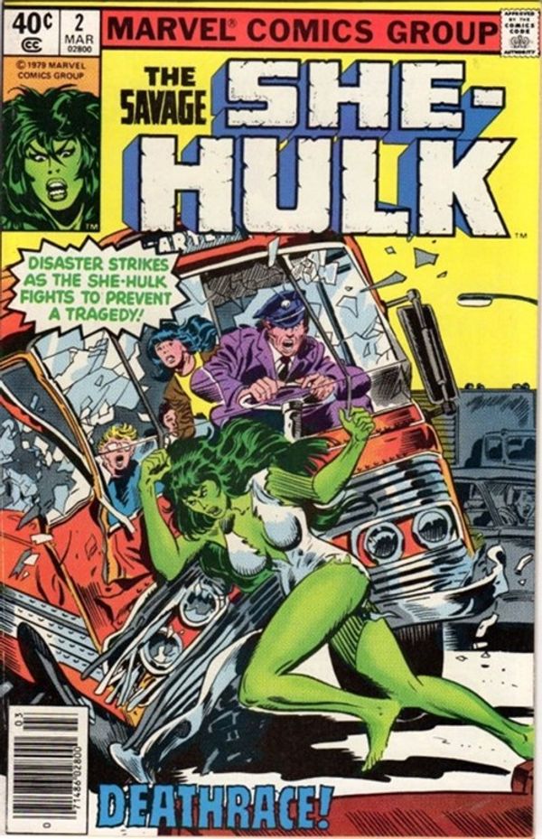 The Savage She-Hulk #2 (Newsstand Edition)