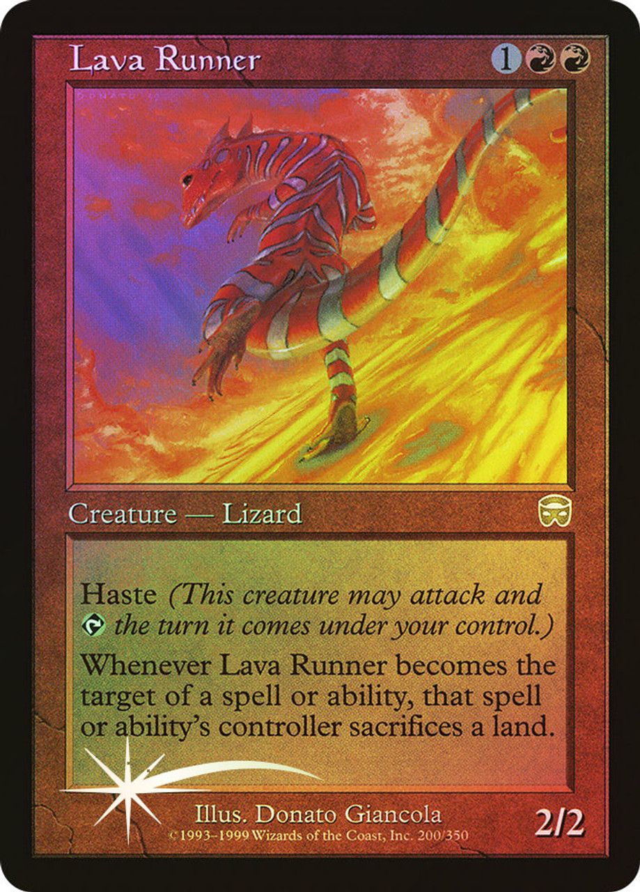 Lava Runner (Mercadian Masques - Foil) Trading Card