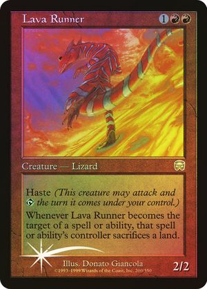 Lava Runner (Mercadian Masques - Foil)