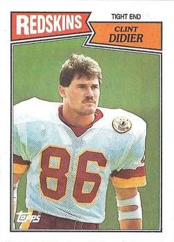 Clint Didier 1987 Topps #70 Sports Card