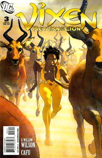 Vixen: Return of the Lion #3 Comic