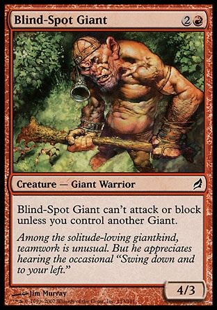 Blind-Spot Giant (Lorwyn) Trading Card