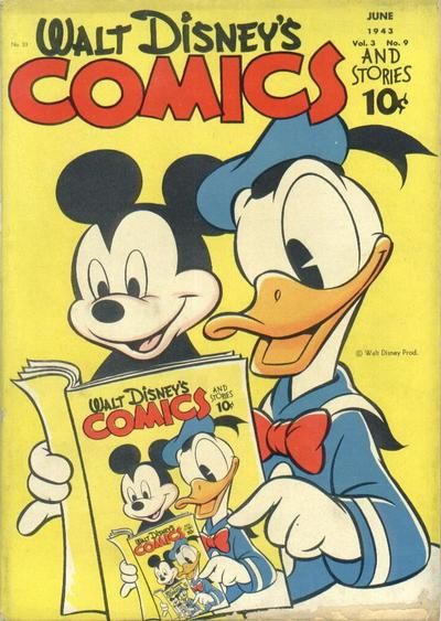 Walt Disney's Comics and Stories #33 Comic