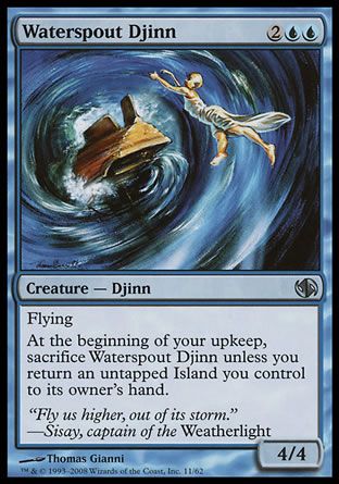 Waterspout Djinn (Jace vs. Chandra) Trading Card