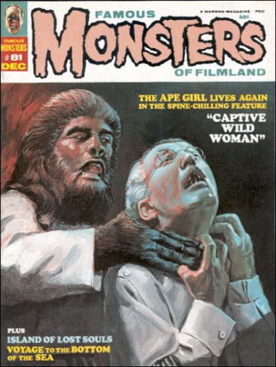 Famous Monsters of Filmland #81 Comic