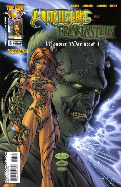 Witchblade vs. Frankenstein: Monster War Comic