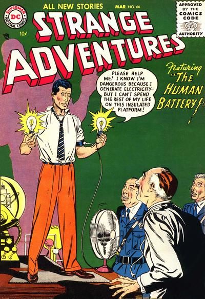 Strange Adventures #66 Comic