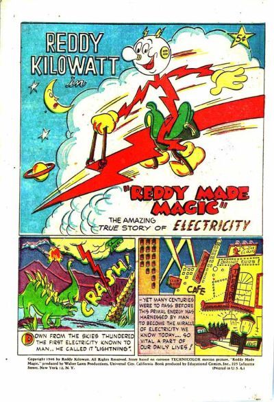 Reddy Kilowatt #[nn -1946] Comic