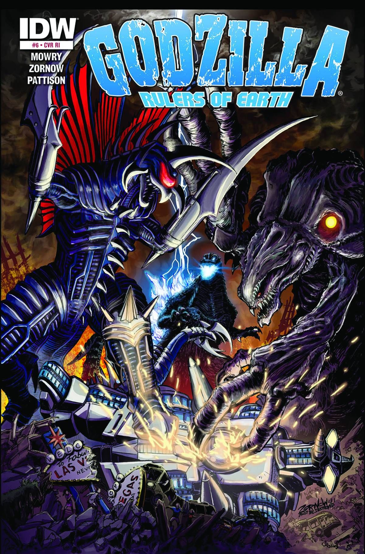 Godzilla: Rulers of the Earth #6 Comic