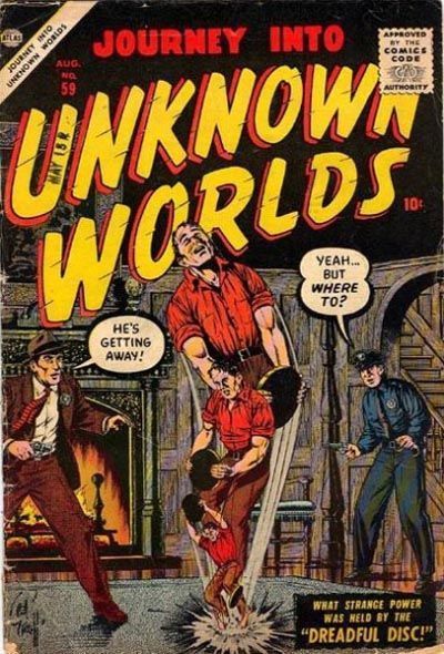 Journey Into Unknown Worlds #59 Comic