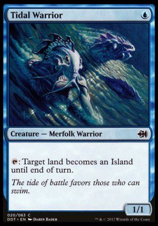 Tidal Warrior (Merfolks vs. Goblins) Trading Card