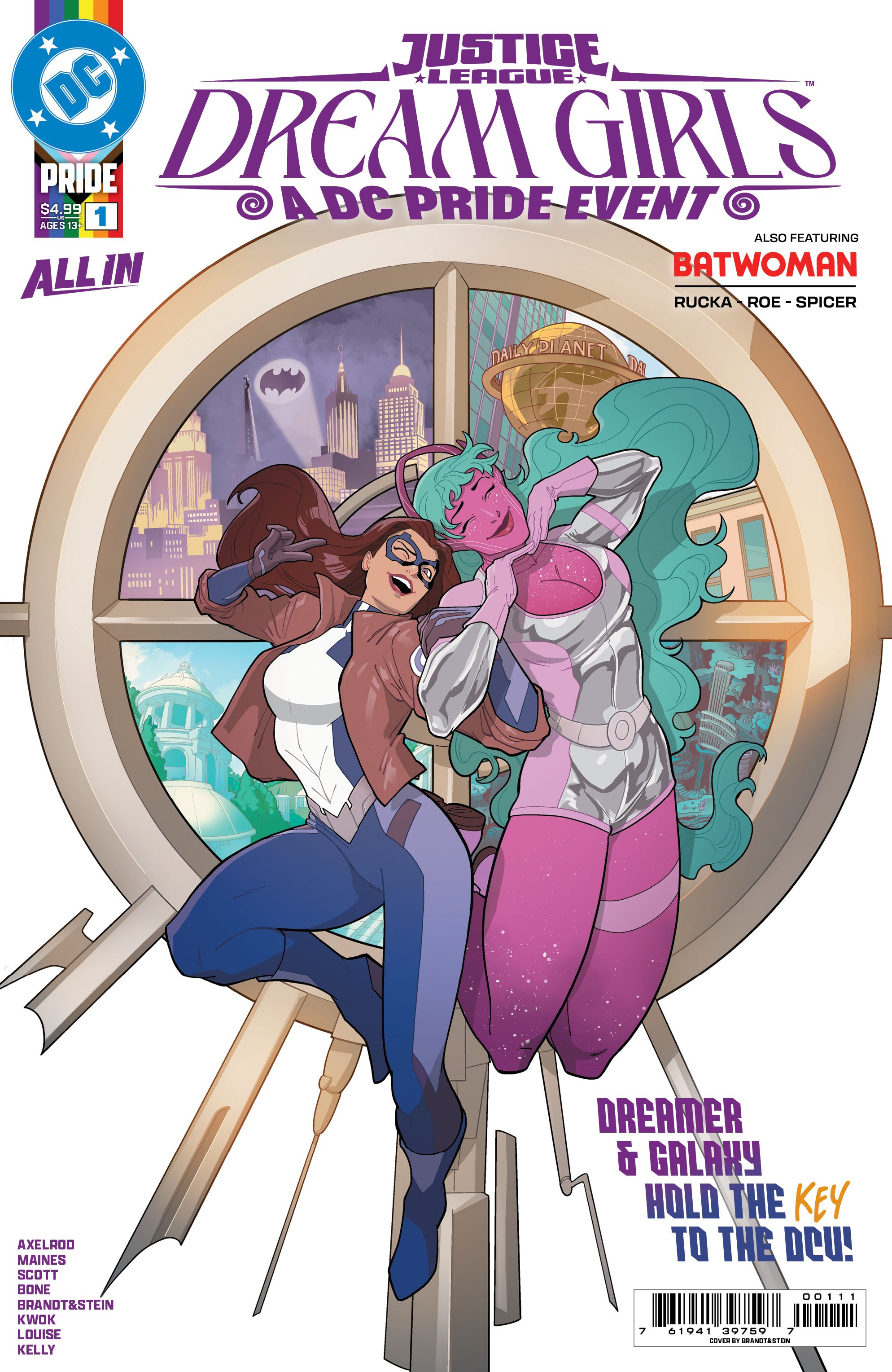 Justice League Dream Girls A DC Pride Event #1 Comic