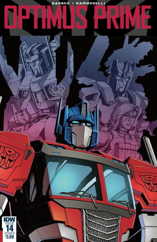 Optimus Prime #14 (Cover B Coller)