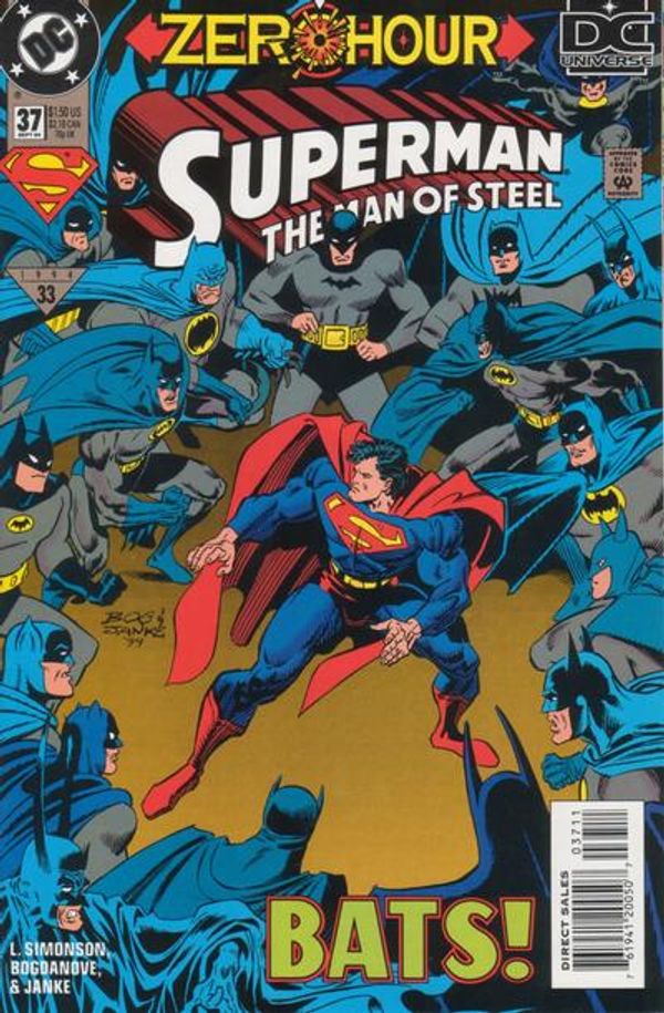 Superman: The Man of Steel #37