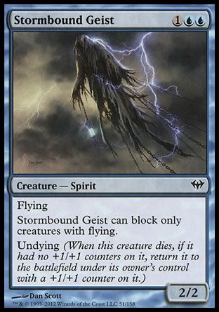 Stormbound Geist (Dark Ascension) Trading Card