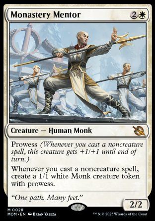 Monastery Mentor (March of the Machine) Trading Card